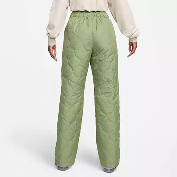 NWT Nike XS Sportswear Women's Essential Quilted High-Waisted OpenHem Pants - Picture 2 of 11